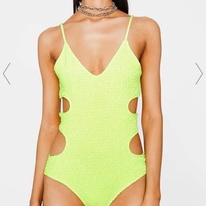 ATOMIC SNEAK NEON BODYSUIT FROM DOLLS KILL